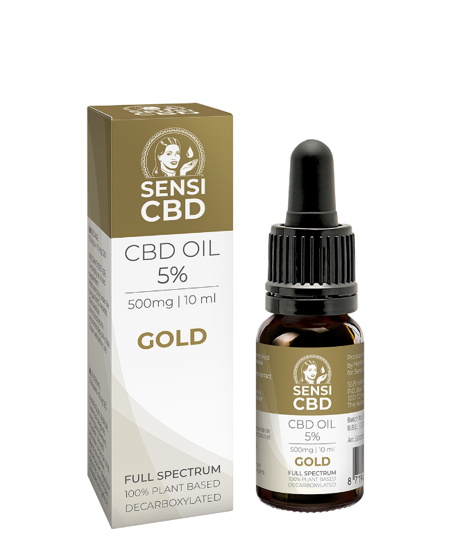 Imagen de Aceite de CBD 5 % Gold – 10 ml