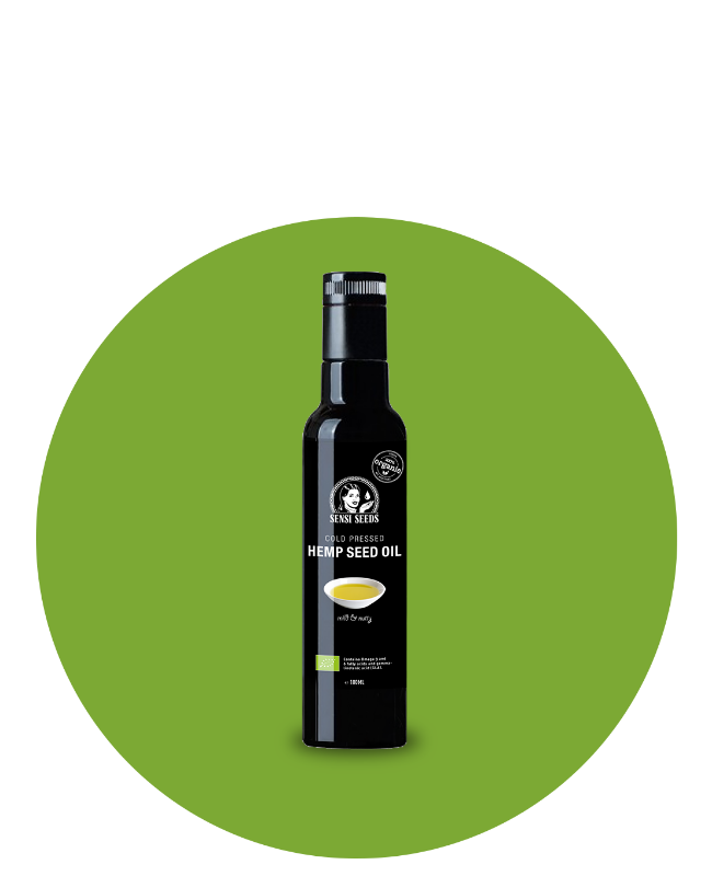 Picture of Biological Cold-Pressed Hemp Seed Oil