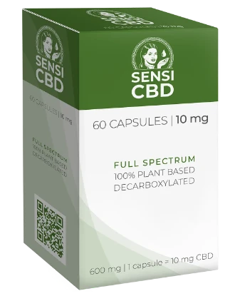 CBD Oil - 10mg - 60 capsules